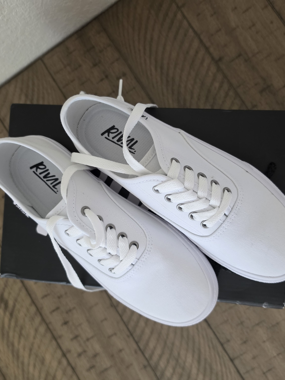 Women's White RIVAL Shoes